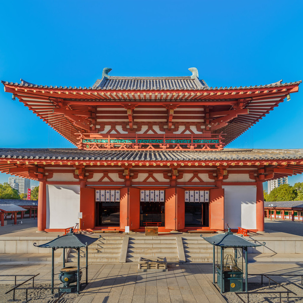 Ναός Σιτενότζι στην Οσάκα της Ιαπωνίας - Φωτογραφία, εικόνα