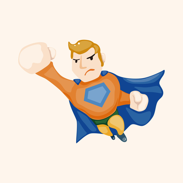 superman theme elements - Διάνυσμα, εικόνα