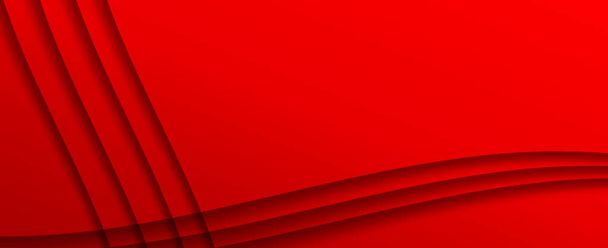 Red color abstract background texture. Curved lines layered texture. - Photo, Image