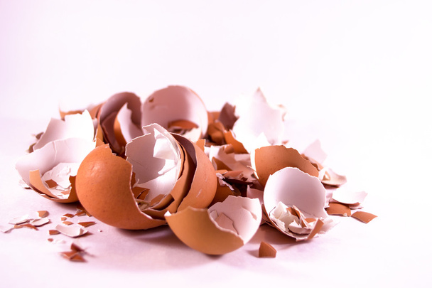 Pile of Broken Egg Shells - Photo, image