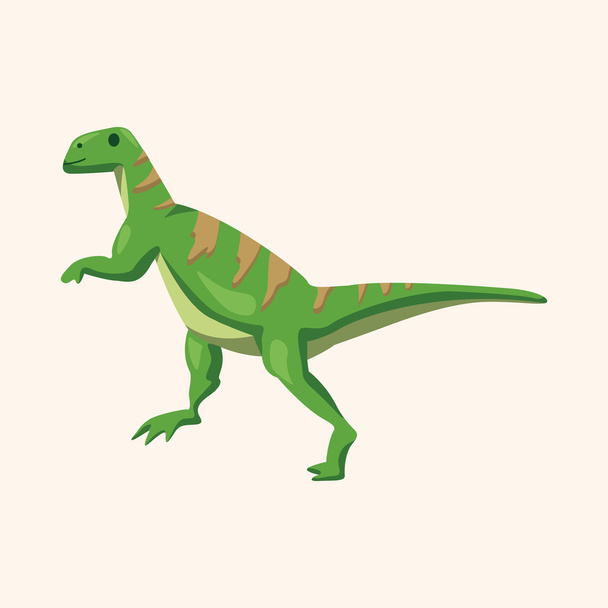 dinosaur theme elements vector,eps - Вектор,изображение