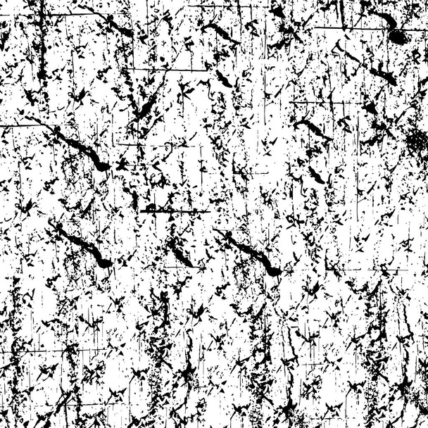 Абстрактный гранж фон. монохромная текстура. Черно-белый текстурированный фон - Вектор,изображение