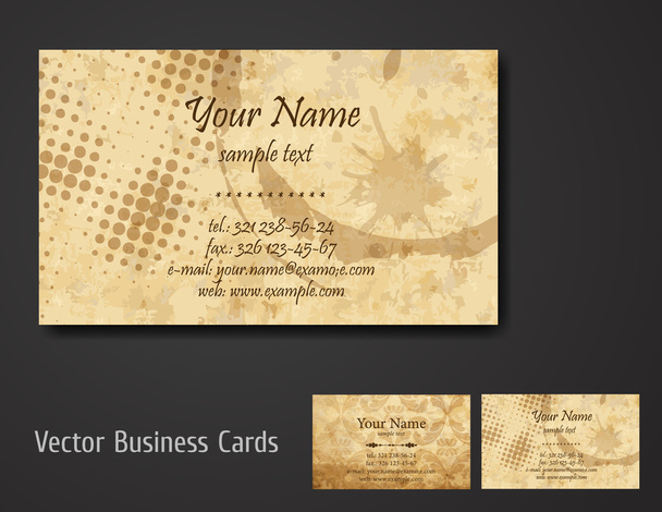 ビジネス カード - ベクター画像