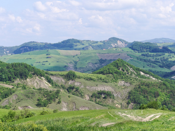 Panoramic views of the Tuscan-Emilian Apennines Italy - Photo, Image
