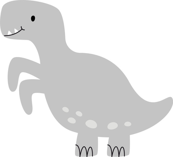 Niño dinosaurio infantil Vector Ilustración - Vector, imagen