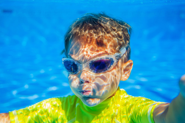 Underwater boy - Foto, Imagem