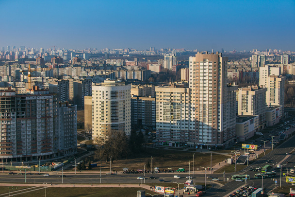 City from high point - Foto, Bild