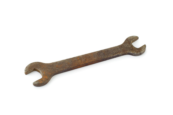 Ржавый гаечный ключ
 - Фото, изображение