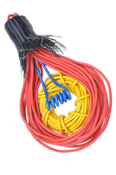 Ampul kablolar yapılan - Fotoğraf, Görsel