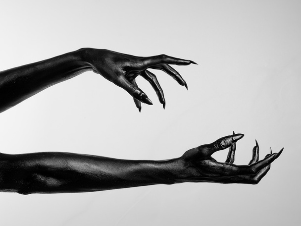Black hand of death - Foto, immagini