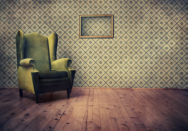 Old fashioned armchair - Photo, Image