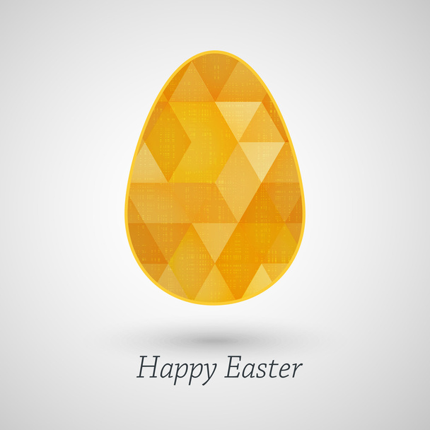 Happy Easter greeting banner.  - Vector, afbeelding