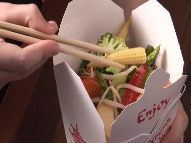 Asya yemek kutusu - Video, Çekim