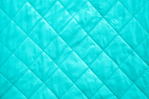 textura cobertor superfície de cor azul para o fundo - Foto, Imagem