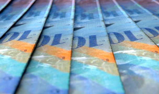 Lined Up Close-Up Banknotes - Photo, Image