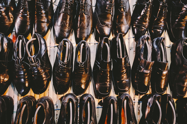Variety Leather Shoes - Valokuva, kuva