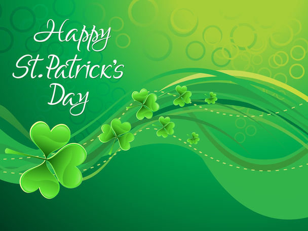 abstract artistic st patrick background  - Vector, afbeelding