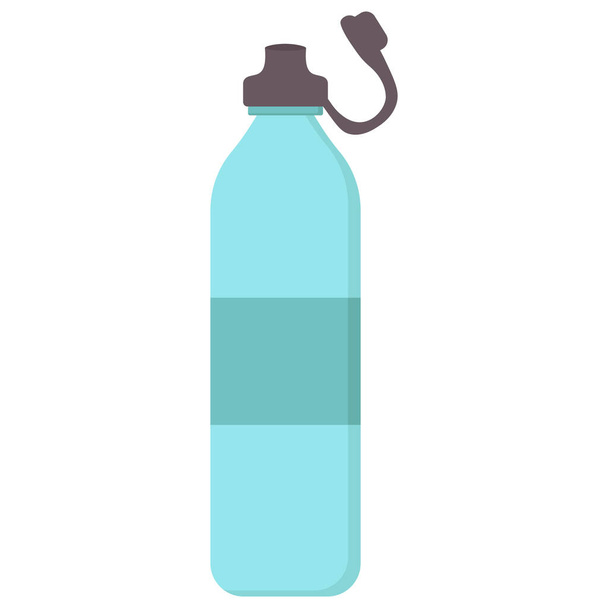 Reusable Water Bottle Vector Illustration Stock Illustration