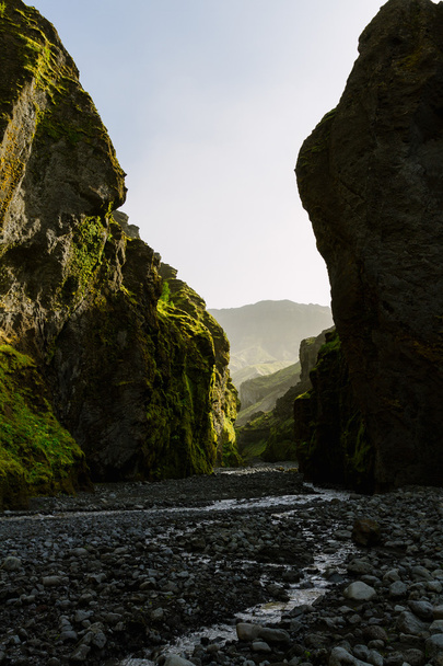 Izland déli völgy megtekintése - Fotó, kép