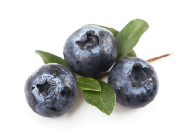 blueberries,. Isolated white - Photo, Image