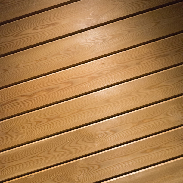 Brown wood plank wall texture background - 写真・画像
