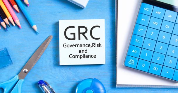 GRC-Governance, Risk and Compliance. Liiketoiminta - Valokuva, kuva