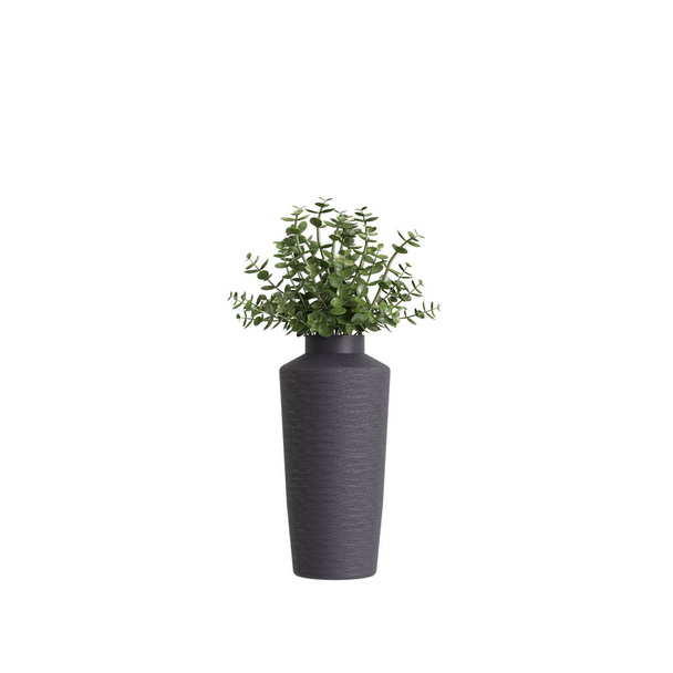 3d illustration of flower vase decoration isolated on white background - Photo, Image
