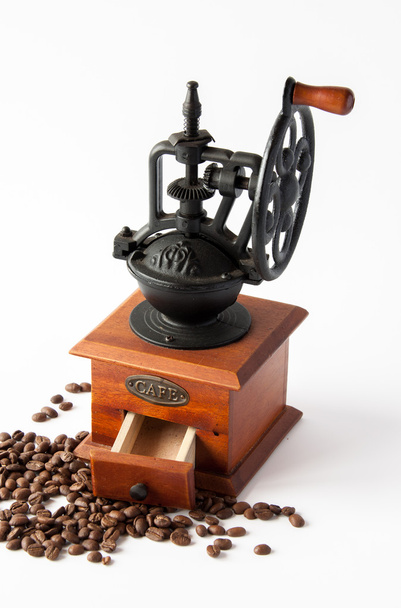 Vintage coffe mill - Фото, изображение