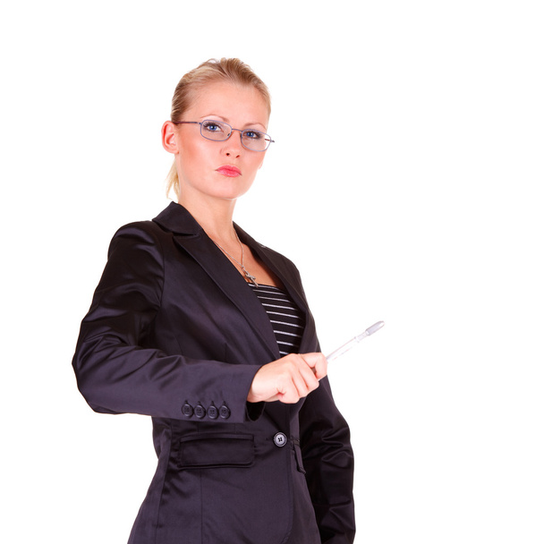 Mujer de negocios estricta
 - Foto, Imagen