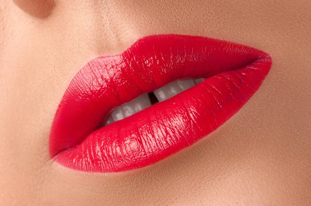 Red lips . - Photo, Image