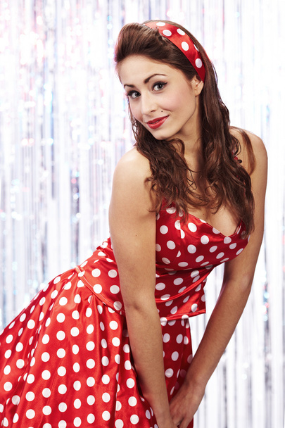Pin-up girl. American style - Foto, imagen