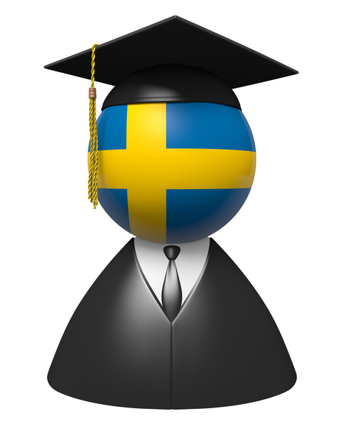 Szwecja kolegium absolwent koncepcja dla szkół i edukacji akademickiej - Zdjęcie, obraz