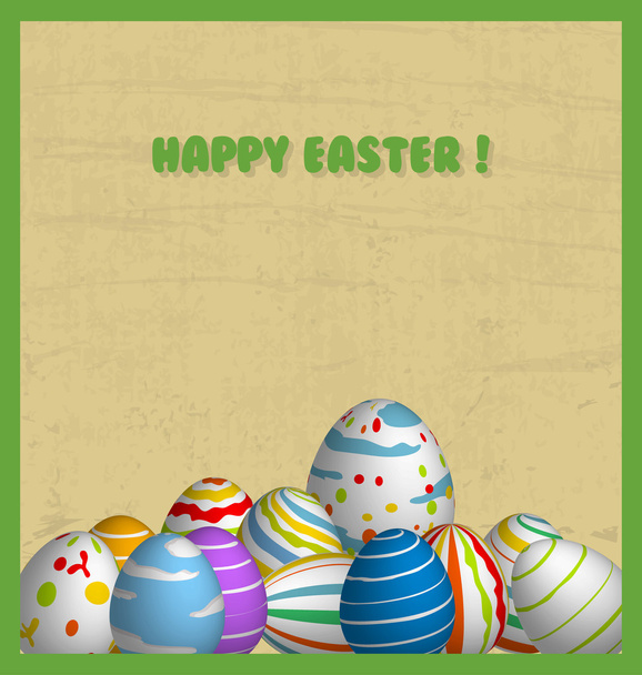 Happy Easter - Vector, Image