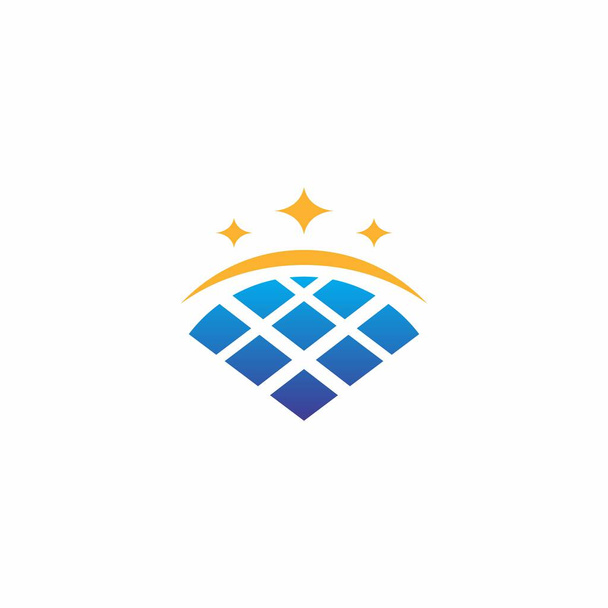 Logo Energia Solare. Power Energy logo. Logo sole - Vettoriali, immagini