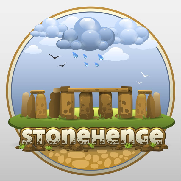 Stonehenge. - Vector, Imagen