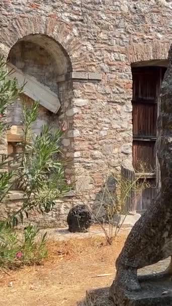Butrint в Албании, Cinematic Places UNESCO World Heritage Centre в 4K. Музей антропологических каменных скульптур Албании 09.09.2023 - Кадры, видео
