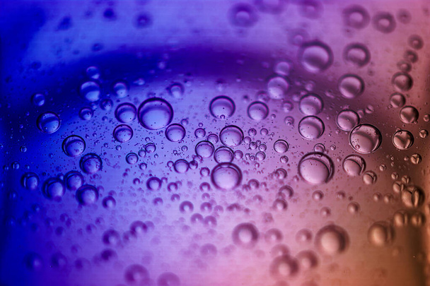 agua, líquido, burbuja, gotas, tierra, macro, primer plano, textura, brillante, transparente, color, luz, reflexión, abstracto, patrón, limpio, fresco, - Foto, Imagen