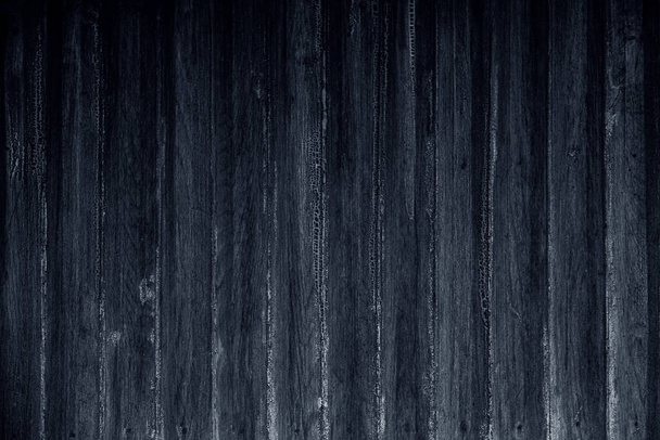 Staré grunge dřevo prkno textury pozadí. Ročník modrá dřevěná deska stěna malované tvrdá dřeva. - Fotografie, Obrázek