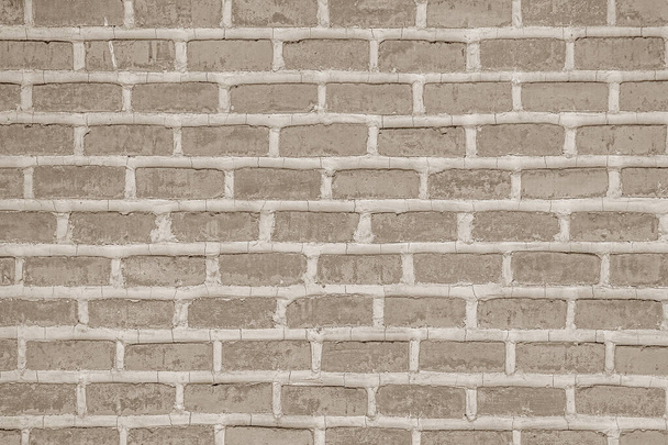 Fondo de textura de pared de ladrillo marrón y blanco. Ladrillos y suelos de piedra diseño de interiores. - Foto, imagen