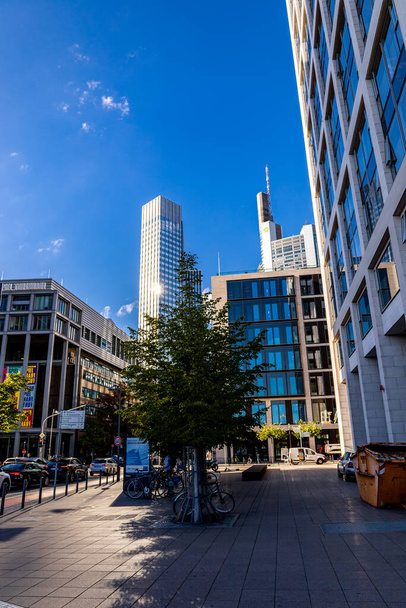 City stroll through the Main metropolis Frankfurt am Main - Hesse - Germany - Photo, Image