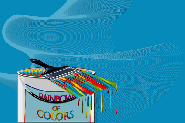 Концепція фарбування кольорів з цукерок
 - Фото, зображення