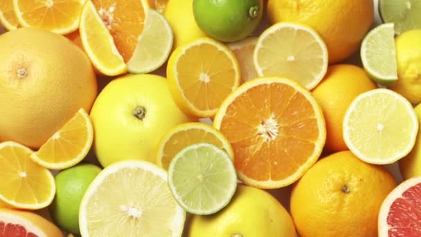 gehalveerde citrusvruchten - Video