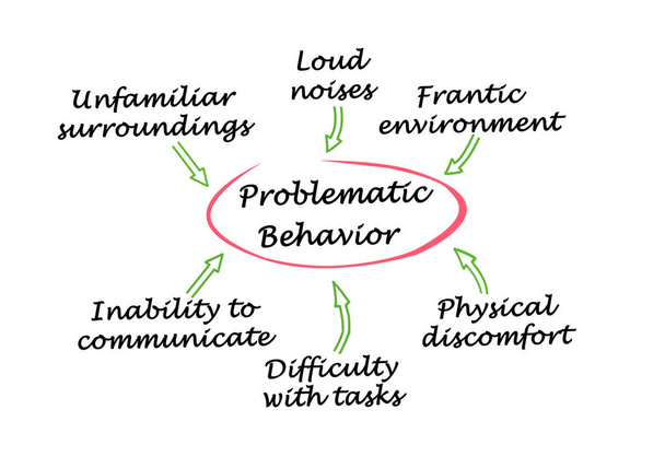 Seis causas de comportamiento problemático - Foto, imagen