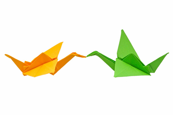 různé origami postavy - Fotografie, Obrázek