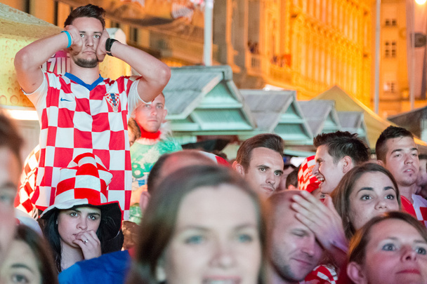 Croatian football fans - Fotó, kép
