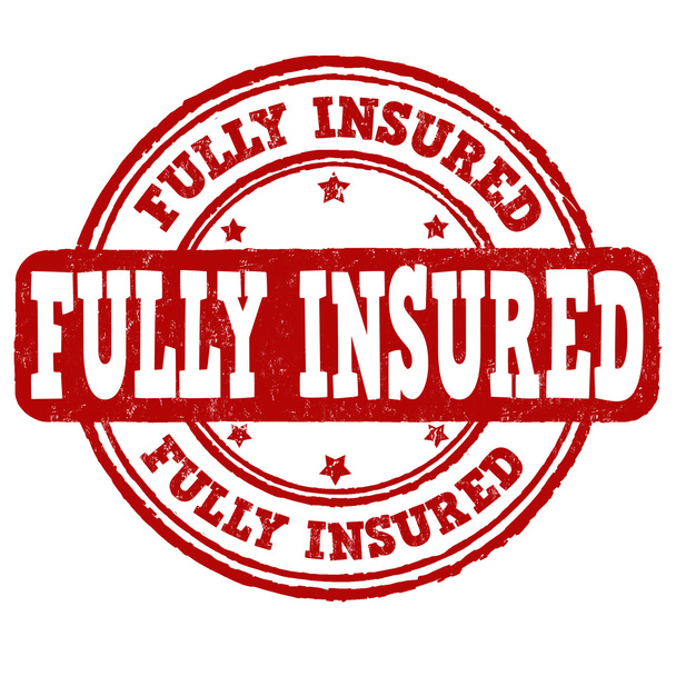 Fully insured stamp - Vector, Image