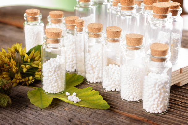 homeopatycznych kuleczek - Zdjęcie, obraz
