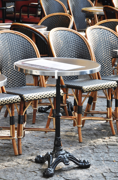 Café terrasse parisienne
 - Photo, image