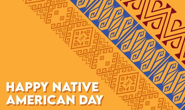 felice giorno nativo americano Stati Uniti d'America - Vettoriali, immagini