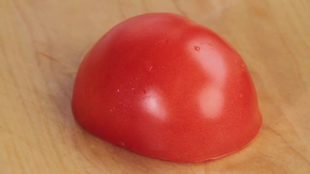 Yarım domates doğrama - Video, Çekim